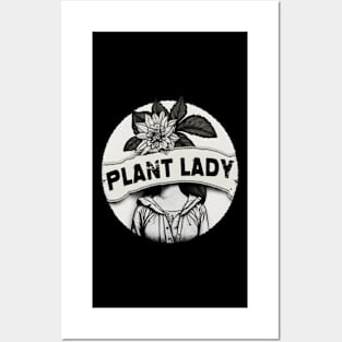 Plant Lady For Plant Lover And Plantholic Lady Posters and Art